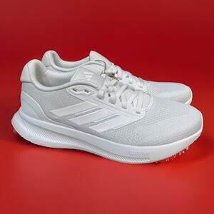 Adidas (Womens 8) Runfalcon 5 Running Lace Up Shoes White Athletic Sneakers New